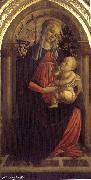 BOTTICELLI, Sandro Madonna of the Rosengarden fhg France oil painting reproduction